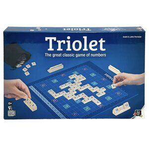 Triolet Game Number Tile Counting Board Game Gigamic New Sealed